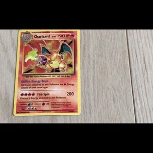 Charazard evolution holo 
Pokémon card 11/108
